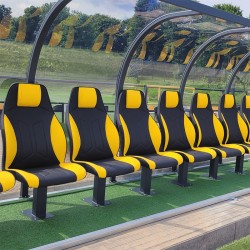 Мягкое кресло для зрителей...