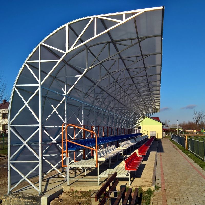 Zadaszenie trybun na obiekty zewnętrzne Zadaszenie trybun na obiekty zewnętrzne
