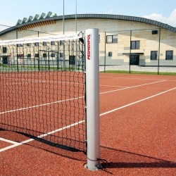Профессиональные алюминиевые стойки для тенниса, профиль 120x100 мм