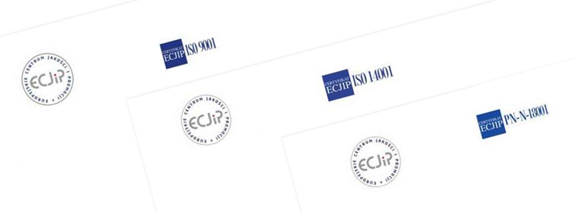 Cертификаты ISO 9001, 14001 и 18001